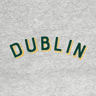 Dublin Ireland Vintage Arched Type T-Shirt